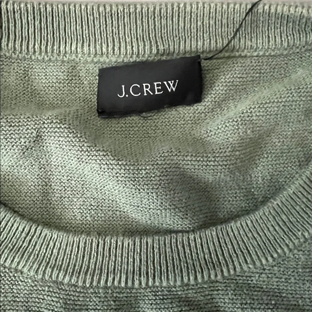 JCrew Cotton Crewneck Lightweight Sweater Estimated Size Large